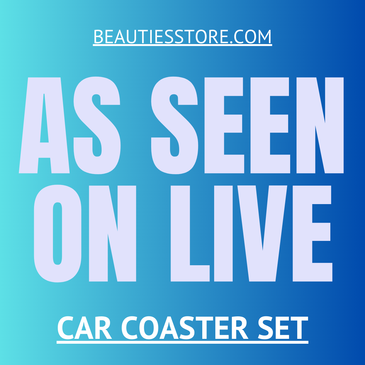 Car Coaster Set As Seen On live