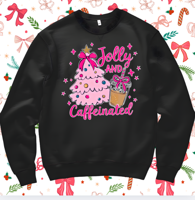 Jolly and Caffeinated Sweater